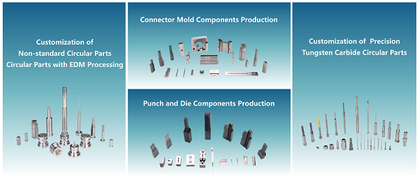 electronic connector mold parts supplier