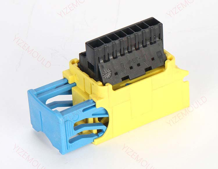 Electrical connector injection molding