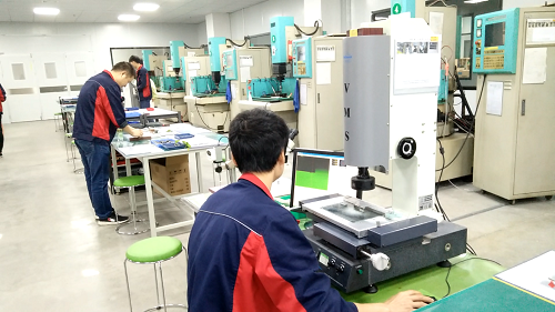 The plastic mold components processing factory in China