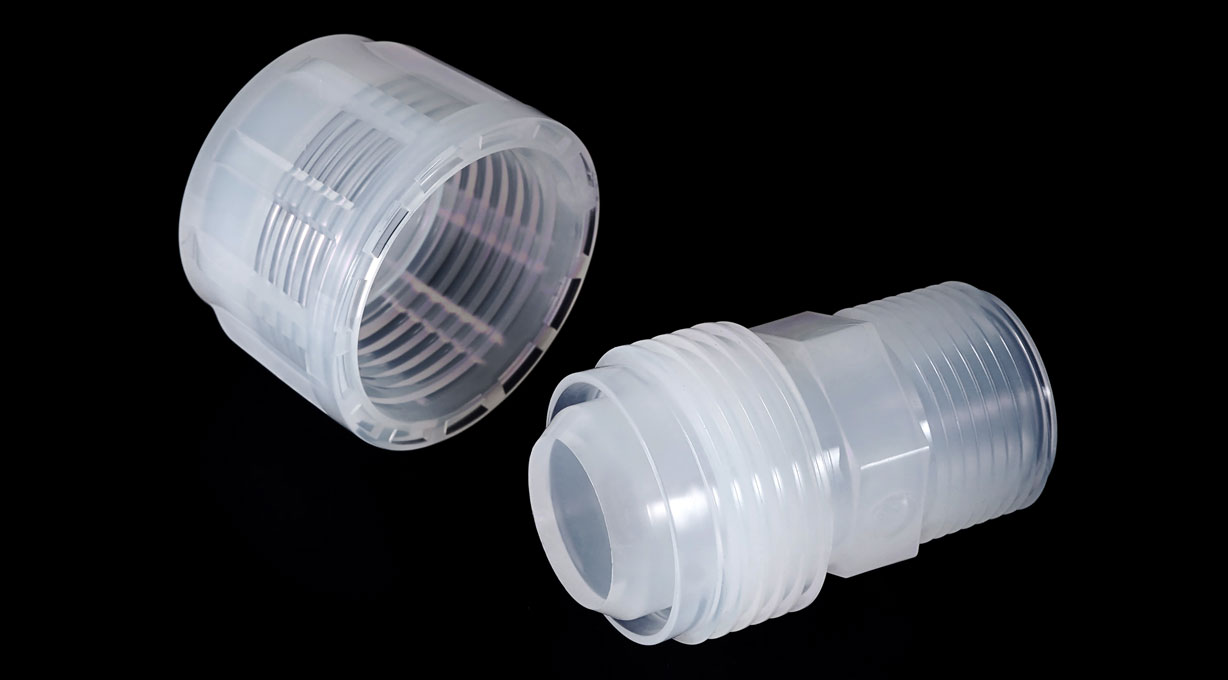 PFA flare fittings - Customized Medical Precision Special Plastic ...
